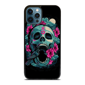 SUGAR SKULL FLOWERS TATTOO iPhone 12 Pro Max Case