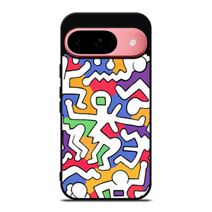 KEITH HARING ART Google Pixel 9 Case KEITH HARING ART Google Pixel 9 Case