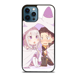 SUBARU AND EMILIA CHIBI iPhone 12 Pro Max Case