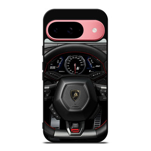 LAMBORGHINI STEERING WHEEL Google Pixel 9 Case LAMBORGHINI STEERING WHEEL Google Pixel 9 Case