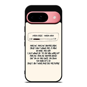 MORGAN WALLEN LYRIC Google Pixel 9 Case MORGAN WALLEN LYRIC Google Pixel 9 Case