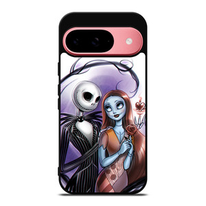 NIGHTMARE BEFORE CHRISTMAS JACK AND SALLY Google Pixel 9 Case NIGHTMARE BEFORE CHRISTMAS JACK AND SALLY Google Pixel 9 Case