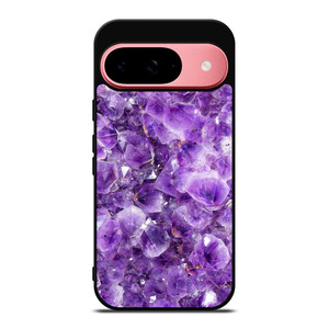 PURPLE CRYSTAL MARBLE PATTERN Google Pixel 9 Case PURPLE CRYSTAL MARBLE PATTERN Google Pixel 9 Case