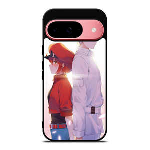 RED BLOOD AND WHITE BLOOD CELLS AT WORK Google Pixel 9 Case RED BLOOD AND WHITE BLOOD CELLS AT WORK Google Pixel 9 Case
