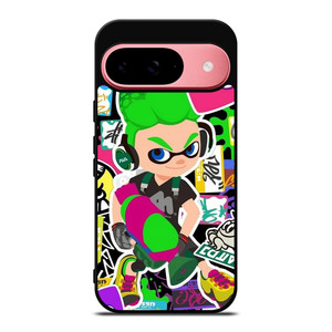 SPLATOON GAME CHARACTER 2 Google Pixel 9 Case SPLATOON GAME CHARACTER 2 Google Pixel 9 Case
