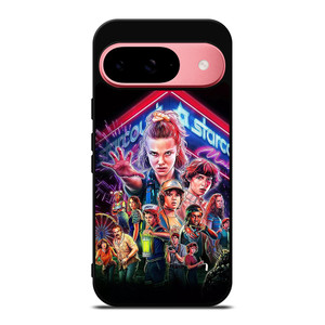 STRANGER THINGS CHARACTERS Google Pixel 9 Case STRANGER THINGS CHARACTERS Google Pixel 9 Case