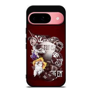 TEXAS A&M AGGIES Google Pixel 9 Case TEXAS A&M AGGIES Google Pixel 9 Case