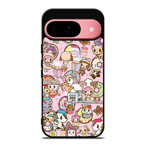 TOKIDOKI UNICORN DONUTELLA COLLAGE Google Pixel 9 Case TOKIDOKI UNICORN DONUTELLA COLLAGE Google Pixel 9 Case