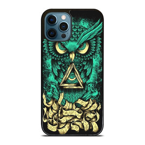 OWL SUGAR SKULL TATTOO iPhone 12 Pro Max Case