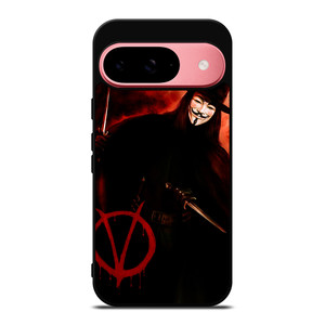 V FOR VENDETTA LOGO Google Pixel 9 Case V FOR VENDETTA LOGO Google Pixel 9 Case