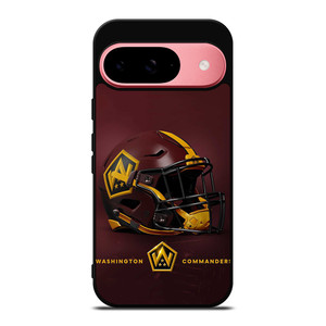 WASHINGTON COMMANDERS HELMET Google Pixel 9 Case WASHINGTON COMMANDERS HELMET Google Pixel 9 Case