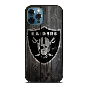 OAKLAND RAIDERS LOGO WOODEN iPhone 12 Pro Max Case
