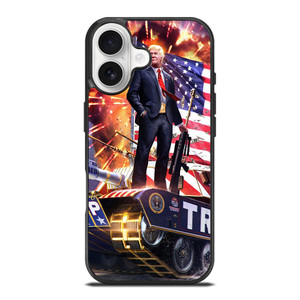 DONALD TRUMP ON TANK iPhone 17 Case