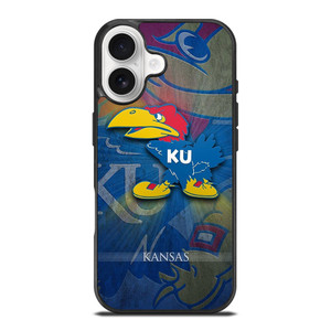 KANSAS JAYHAWKS LOGO iPhone 17 Case
