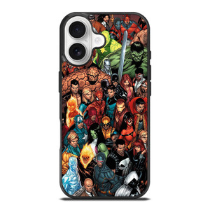 MARVEL COMICS CHARACTERS iPhone 17 Case