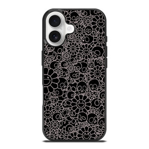 TAKASHI MURAKAMI BLACK SKULL iPhone 17 Case