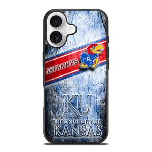 UNIVERSITY OF KANSAS JAYHAWKS LOGO iPhone 17 Case