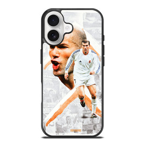 ZINEDINE ZIDANE LEGEND REAL MADRID iPhone 17 Case