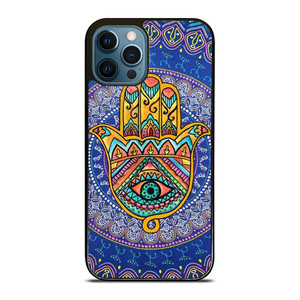 HAMSA EVIL EYE HAND iPhone 12 Pro Max Case HAMSA EVIL EYE HAND iPhone 12 Pro Max Case
