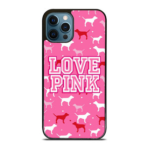 DOG PINK VICTORIA'S SECRET iPhone 12 Pro Max Case DOG PINK VICTORIA'S SECRET iPhone 12 Pro Max Case