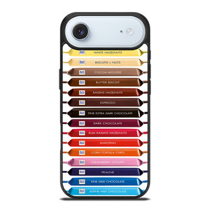 RITTER SPORT CHOCOLATE LIST iPhone 17 Air Case