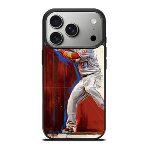 ART OF MIKE TROUT ANGELS iPhone 17 Pro Case