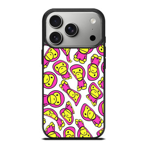 BAPE BABY MILO PATTERN iPhone 17 Pro Case