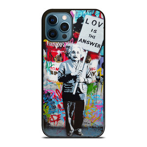 BANKSY EINSTEIN iPhone 12 Pro Max Case