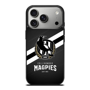 COLLINGWOOD MAGPIES LOGO AFL iPhone 17 Pro Case