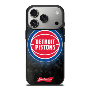 DETROIT PISTONS BUDWEISER iPhone 17 Pro Case