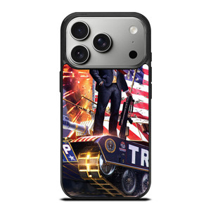 DONALD TRUMP ON TANK iPhone 17 Pro Case