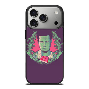 FIGHT CLUB BRAD PITT ART iPhone 17 Pro Case