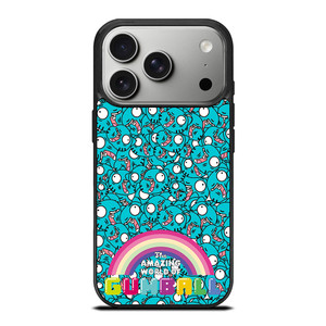 GUMBALL AMAZING WOLRD PATTERN iPhone 17 Pro Case