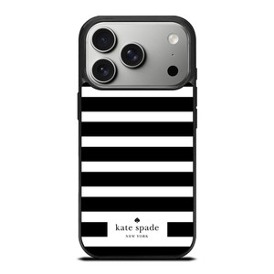 KATE SPADE BLACK WHITE iPhone 17 Pro Case