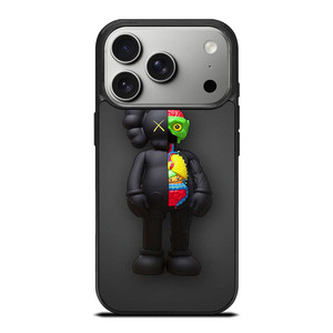 KAWS BLACK iPhone 17 Pro Case