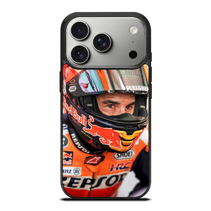 MARC MARQUEZ HELMET 3 iPhone 17 Pro Case