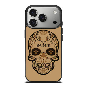 NEW ORLEANS SAINTS SKULL iPhone 17 Pro Case