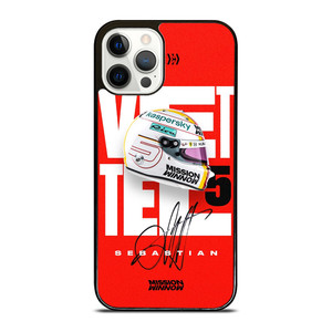 SEBASTIAN VETTEL HELMET iPhone 12 Pro Case