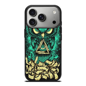 OWL SUGAR SKULL TATTOO iPhone 17 Pro Case