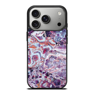 PURPLE CRYSTAL MARBLE PATTERN 2 iPhone 17 Pro Case