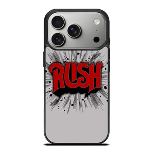 RUSH ROCK BAND iPhone 17 Pro Case