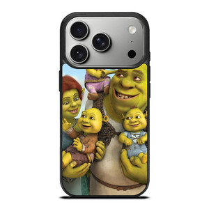 SHREK AND FAMILY iPhone 17 Pro Case