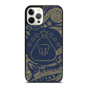 PUMAS UNAM ART LOGO iPhone 12 Pro Case PUMAS UNAM ART LOGO iPhone 12 Pro Case