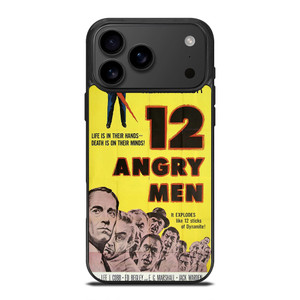 12 ANGRY MEN OLD POSTER iPhone 17 Pro Max Case