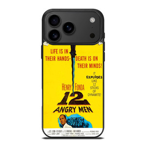 12 ANGRY MEN VINTAGE POSTER iPhone 17 Pro Max Case