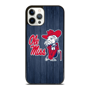 OLE MISS BASEBALL LOGO iPhone 12 Pro Case OLE MISS BASEBALL LOGO iPhone 12 Pro Case