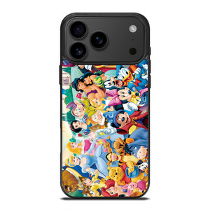 ALL DISNEY CHARACTERS 3 iPhone 17 Pro Max Case