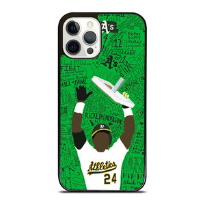 OAKLAND ATHLETICS RICKEY HENDERSON iPhone 12 Pro Case OAKLAND ATHLETICS RICKEY HENDERSON iPhone 12 Pro Case