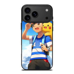 ASH KETCHUM PIKACHU iPhone 17 Pro Max Case