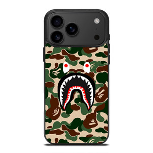 BAPE SHARK FACE CAMO iPhone 17 Pro Max Case